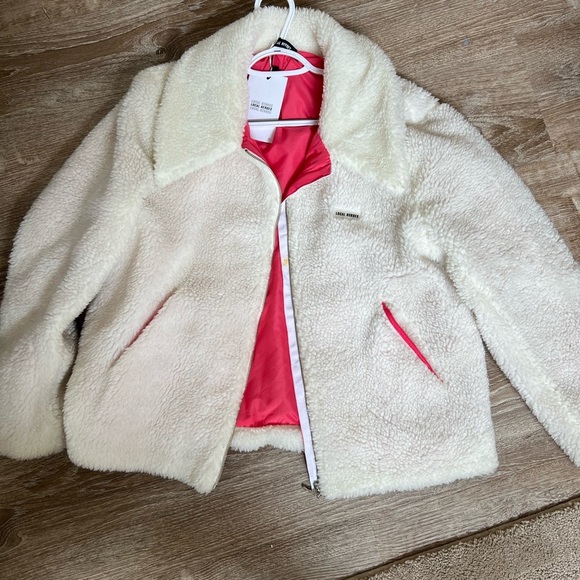 local hero Jackets & Blazers - Local Hero’s Women's Cream Bomber Jacket NWT size L